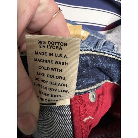 Hard Tail Forever Jeans Size 26 Waist Teen Boot Flare Girls Juniors BKC-C - Picture 10 of 11